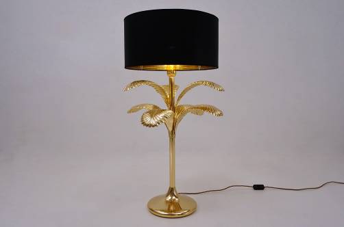 Palm tree table lamp in the style of Hans Kögl, 1980`s ca, German